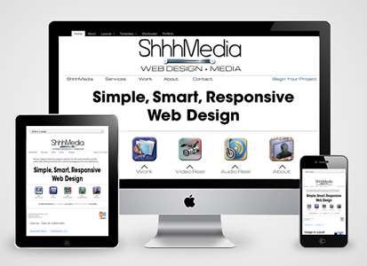 Responsive Web Design from ShhhMedia